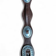 BELT WITH OVAL APPLICATIONS
