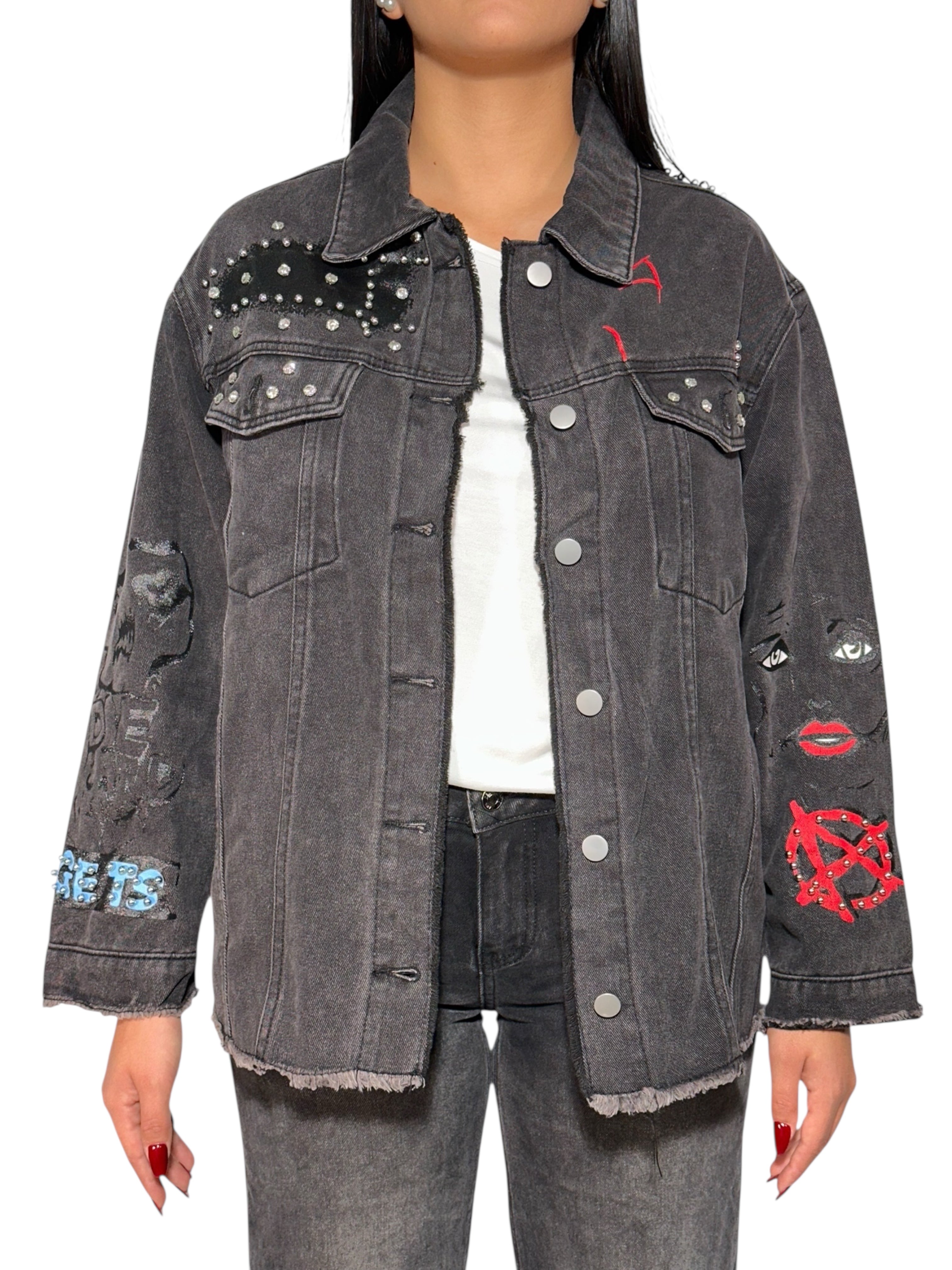 GIACCA JEANS+ APPLICAZIONI