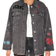GIACCA JEANS+ APPLICAZIONI