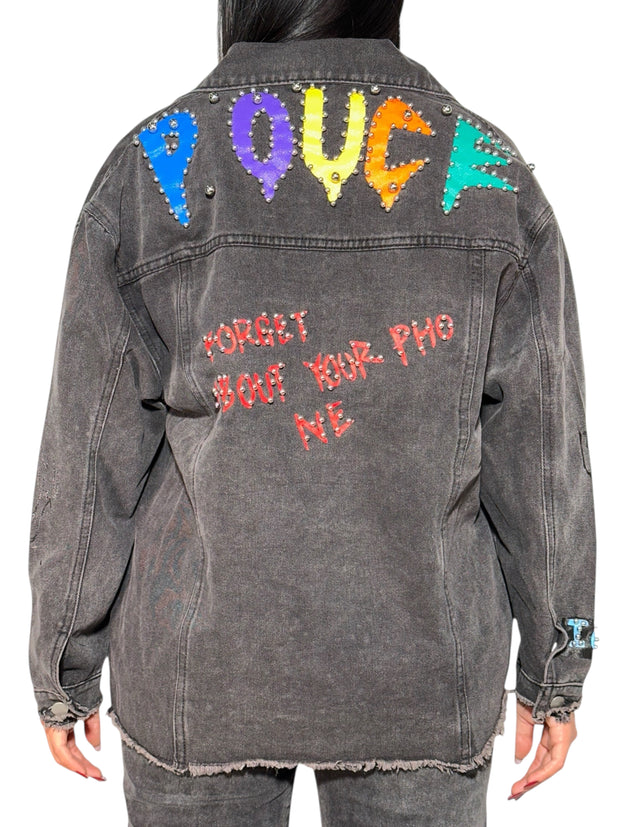 JEANS JACKET + APPLICATIONS