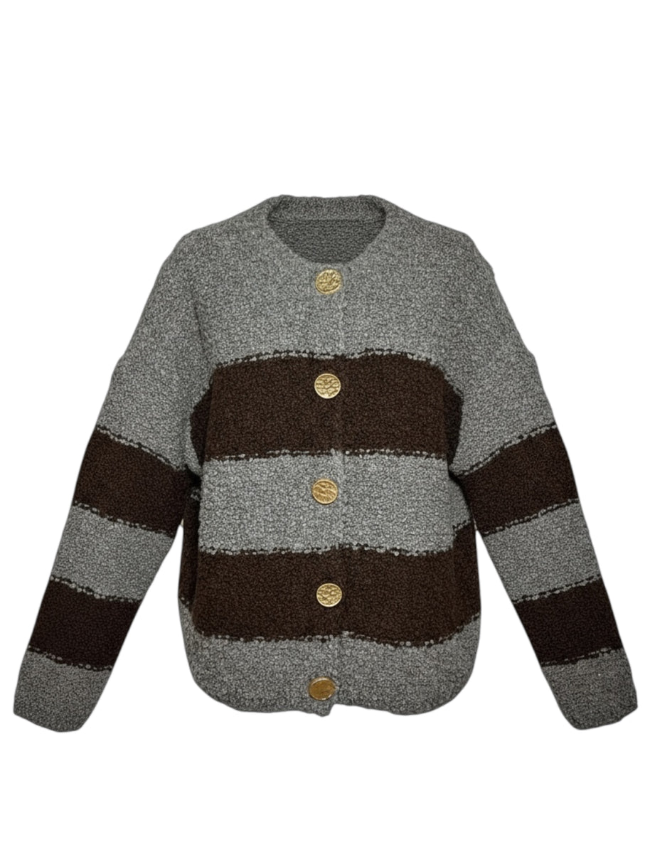 GIACCA RIGA BOUCLE'