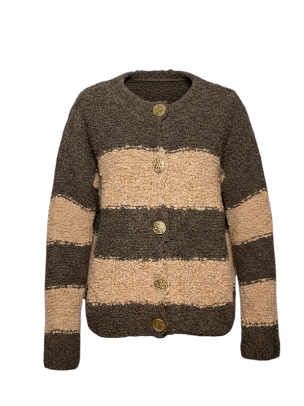 BOUCLE' STRIPE JACKET