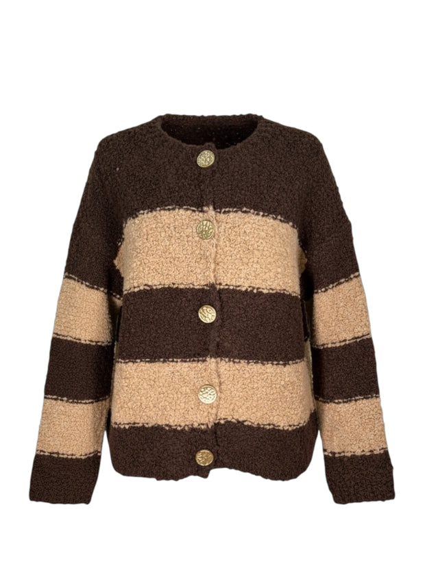 BOUCLE' STRIPE JACKET