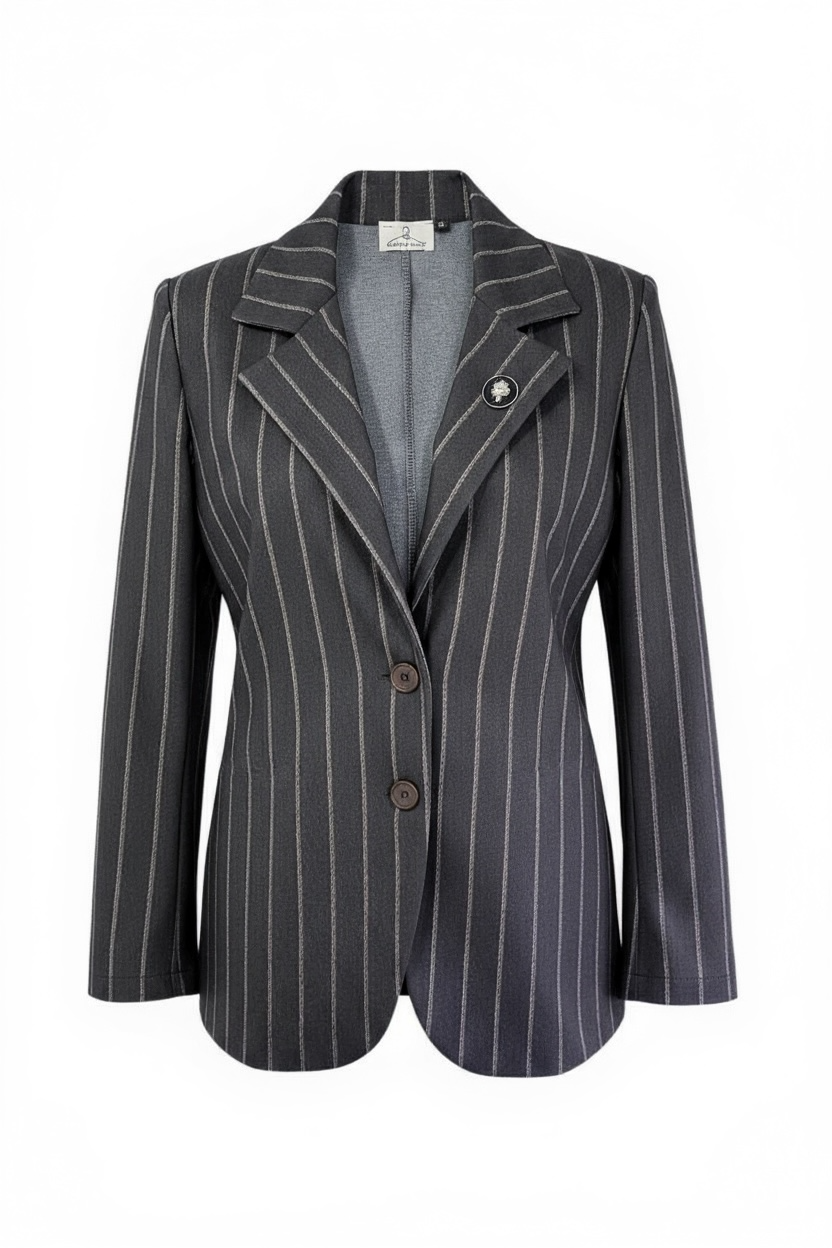 CHAQUETA DE RAYAS