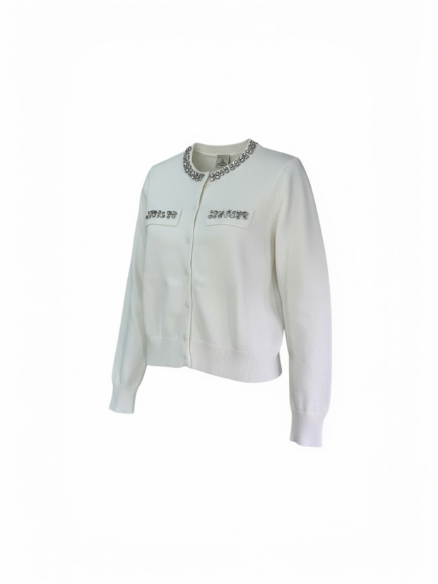 RHINESTONE JACKET + FLAP