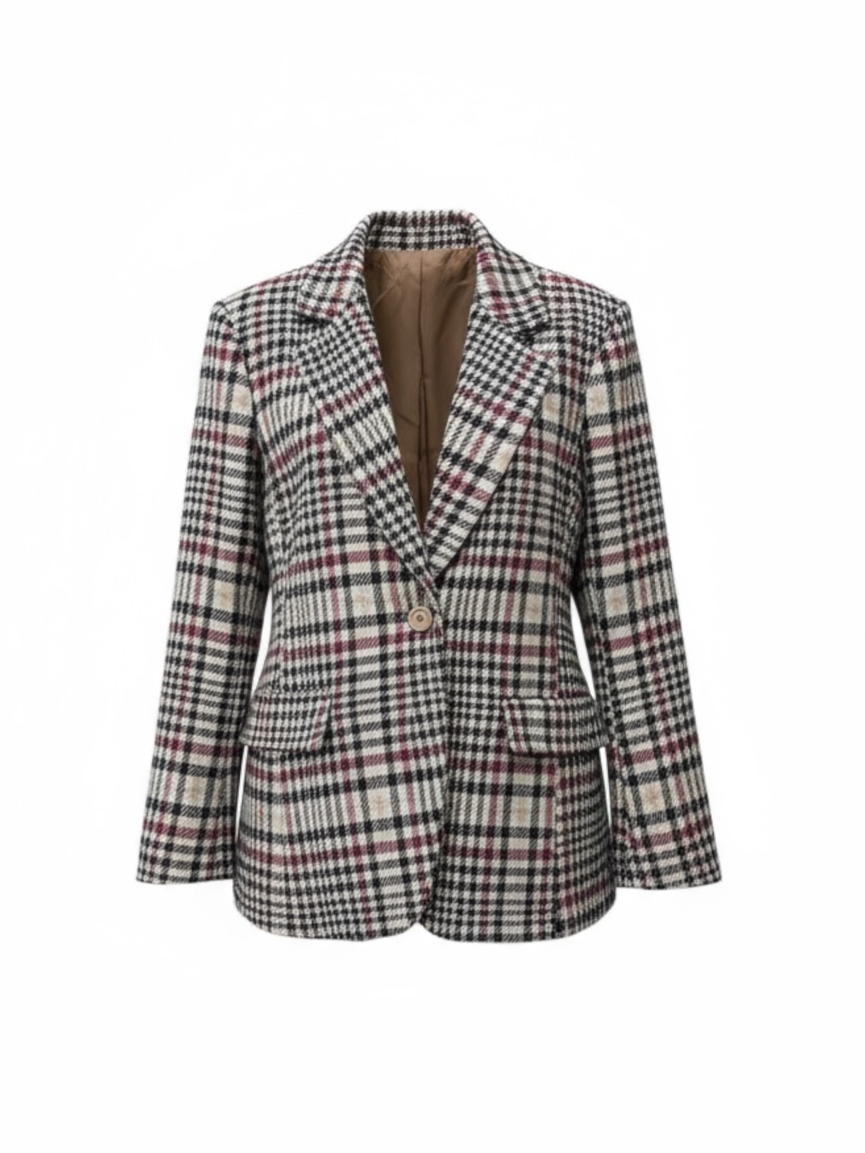 GIACCA 1 BOTTONE CHECK