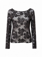 TOP TULLE PAILLETTES