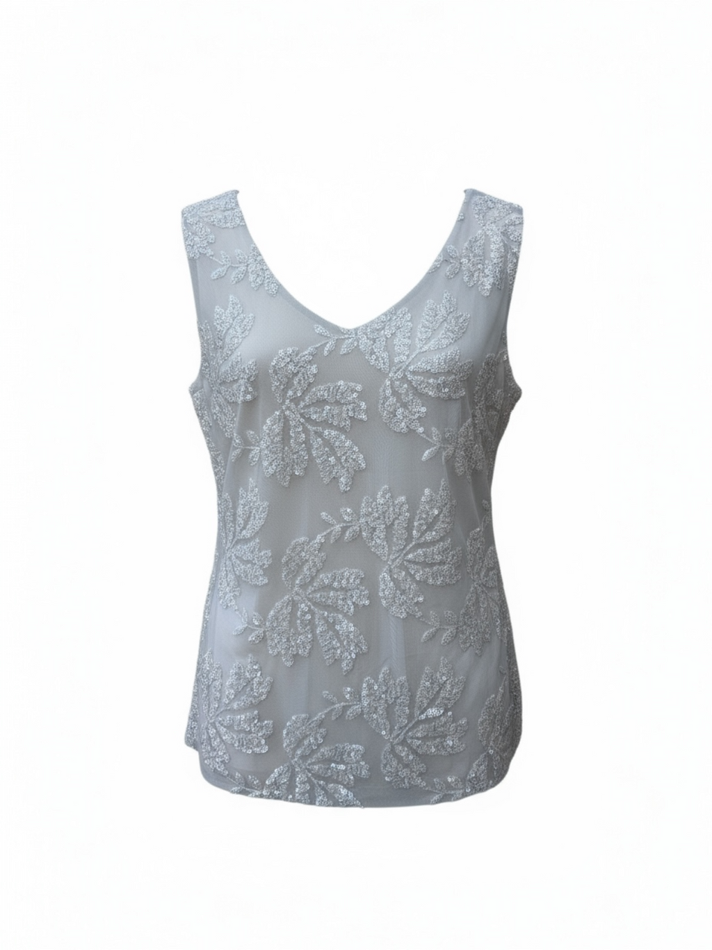 TOP TULLE PAILLETTES