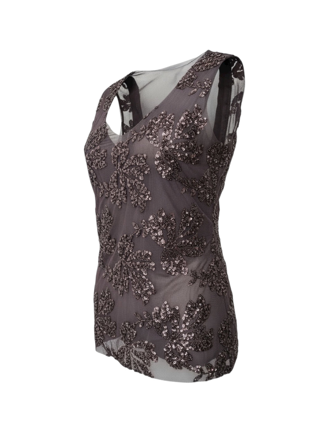 TOP TULLE PAILLETTES