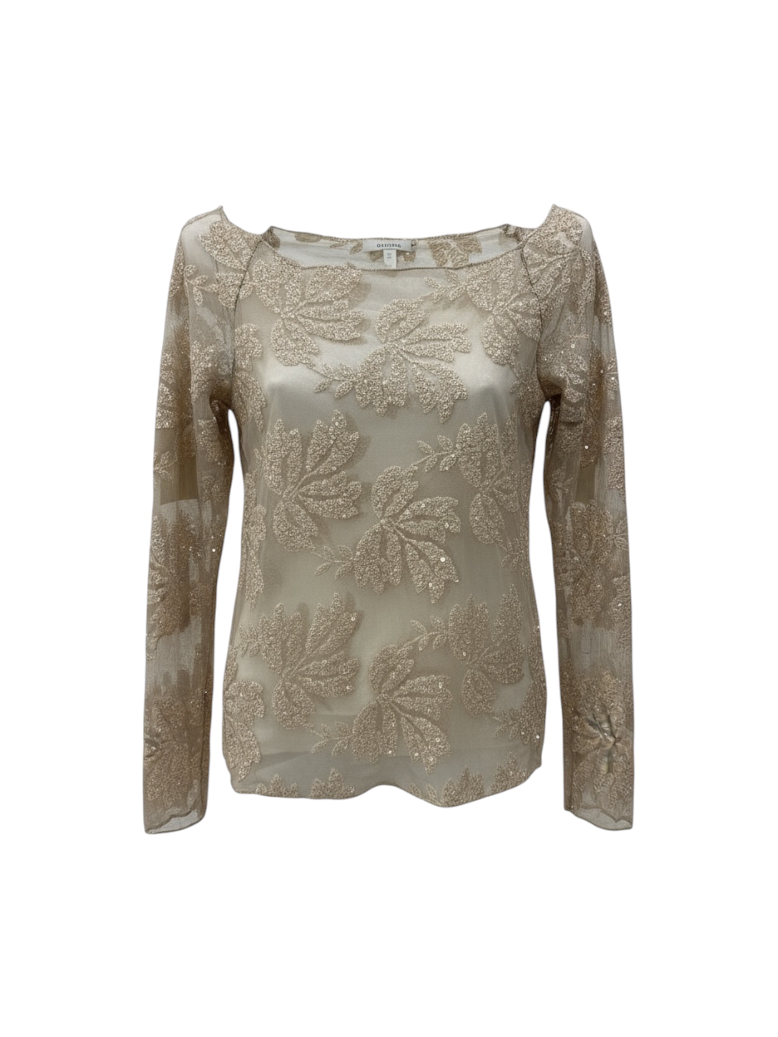 TOP TULLE PAILLETTES