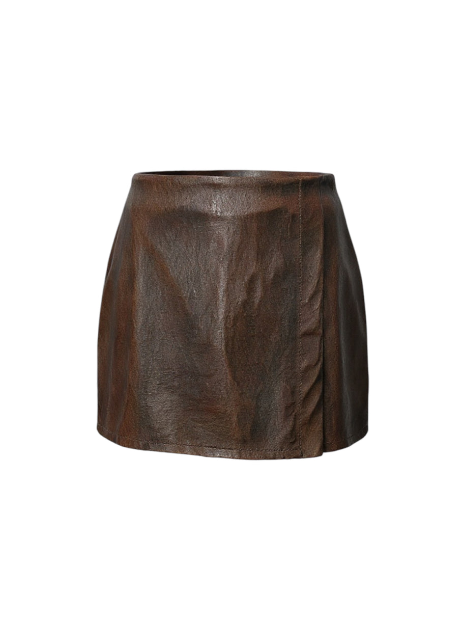SHORT PORTAFOGLIO PELLE - AM35020PE8