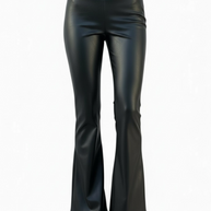 PANTALONE ZAMPA ECOPELLE - AMJ1073PE2Z
