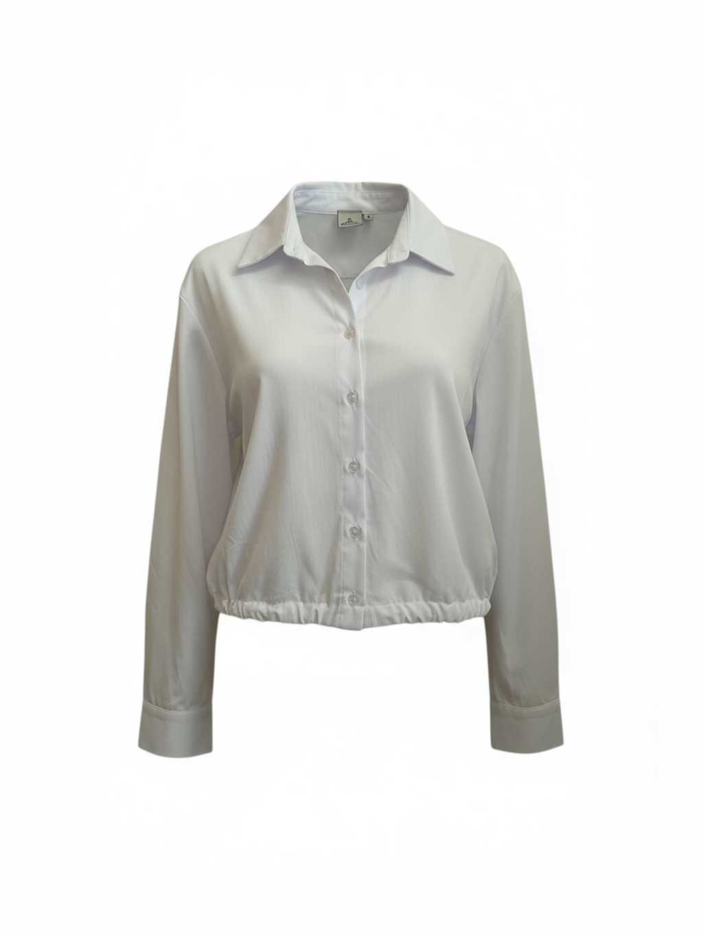 CAMICIA CROP PALLONCINO - AM88325PN