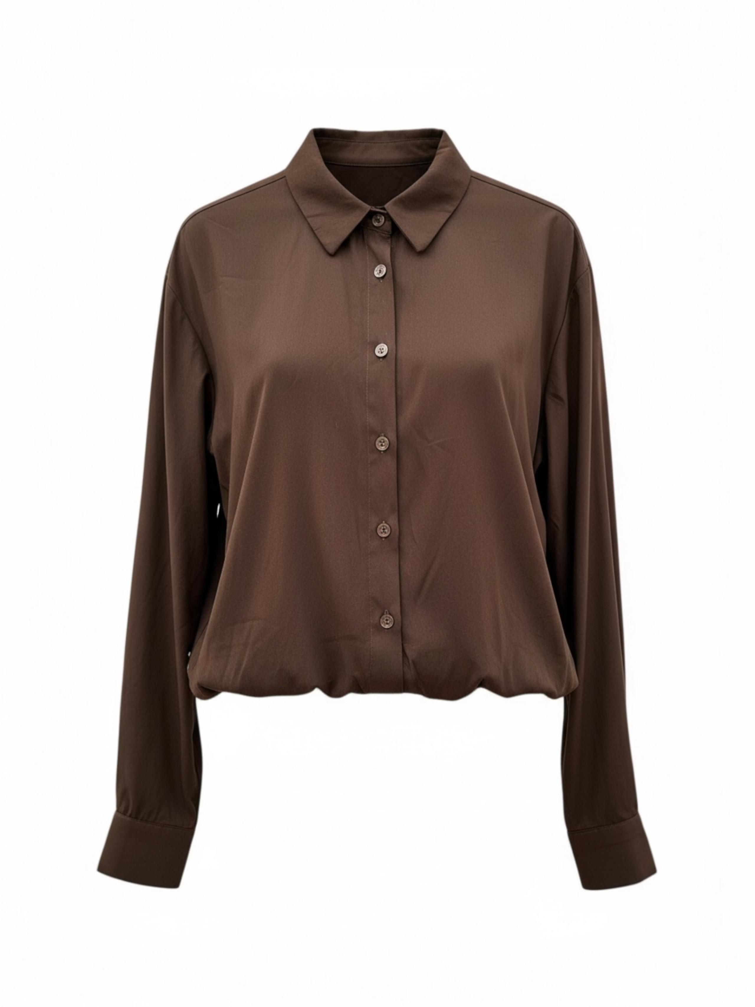 CAMICIA CROP PALLONCINO - AM88325PN