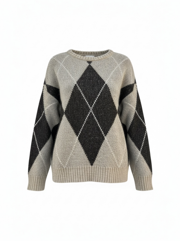 MAGLIA ROMBI 3 COL - MGAI24252