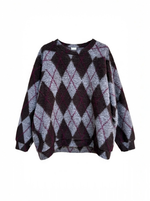 MAGLIA OVER ROMBI