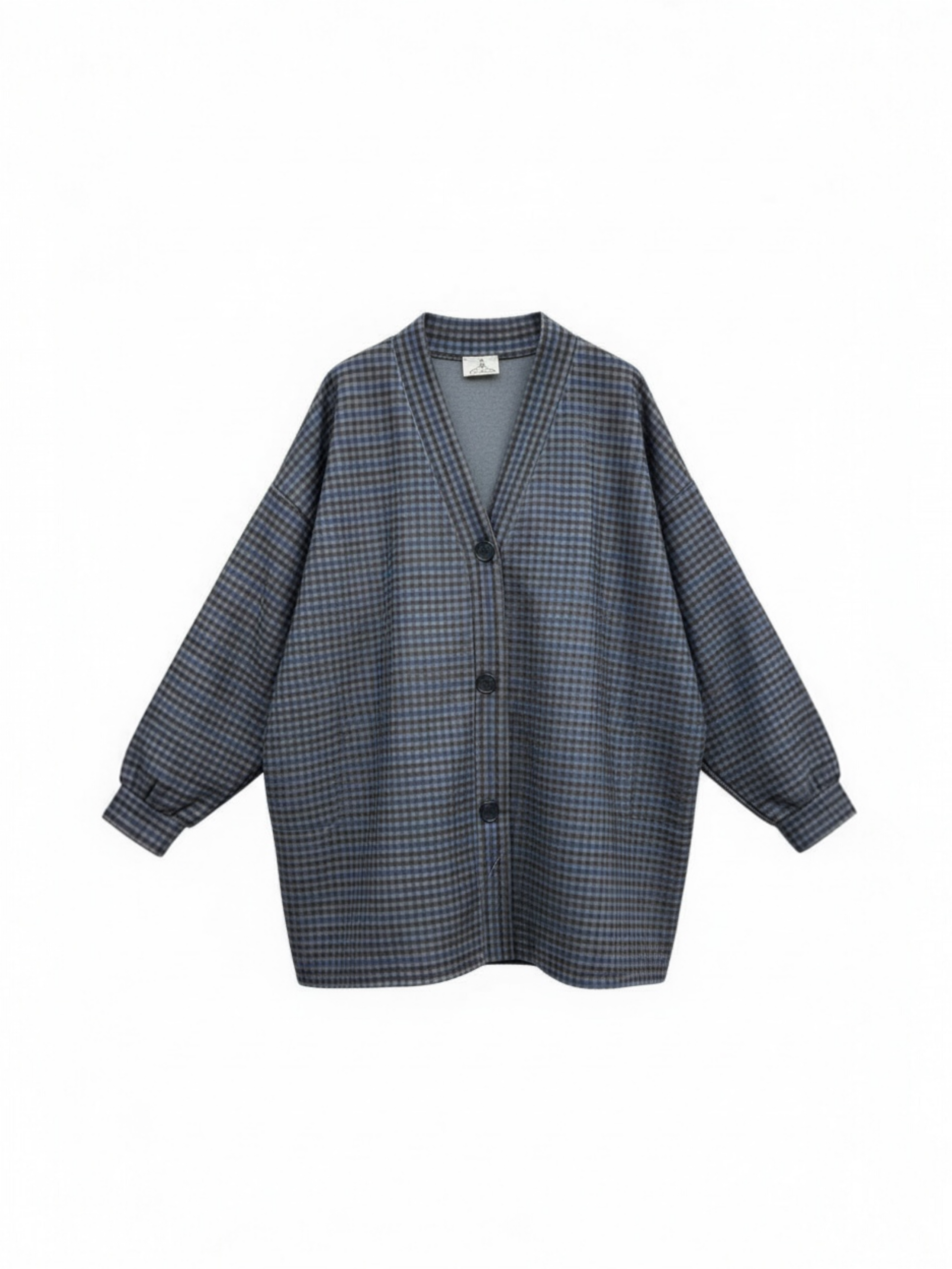 GIACCA BOTTONI CHECK
