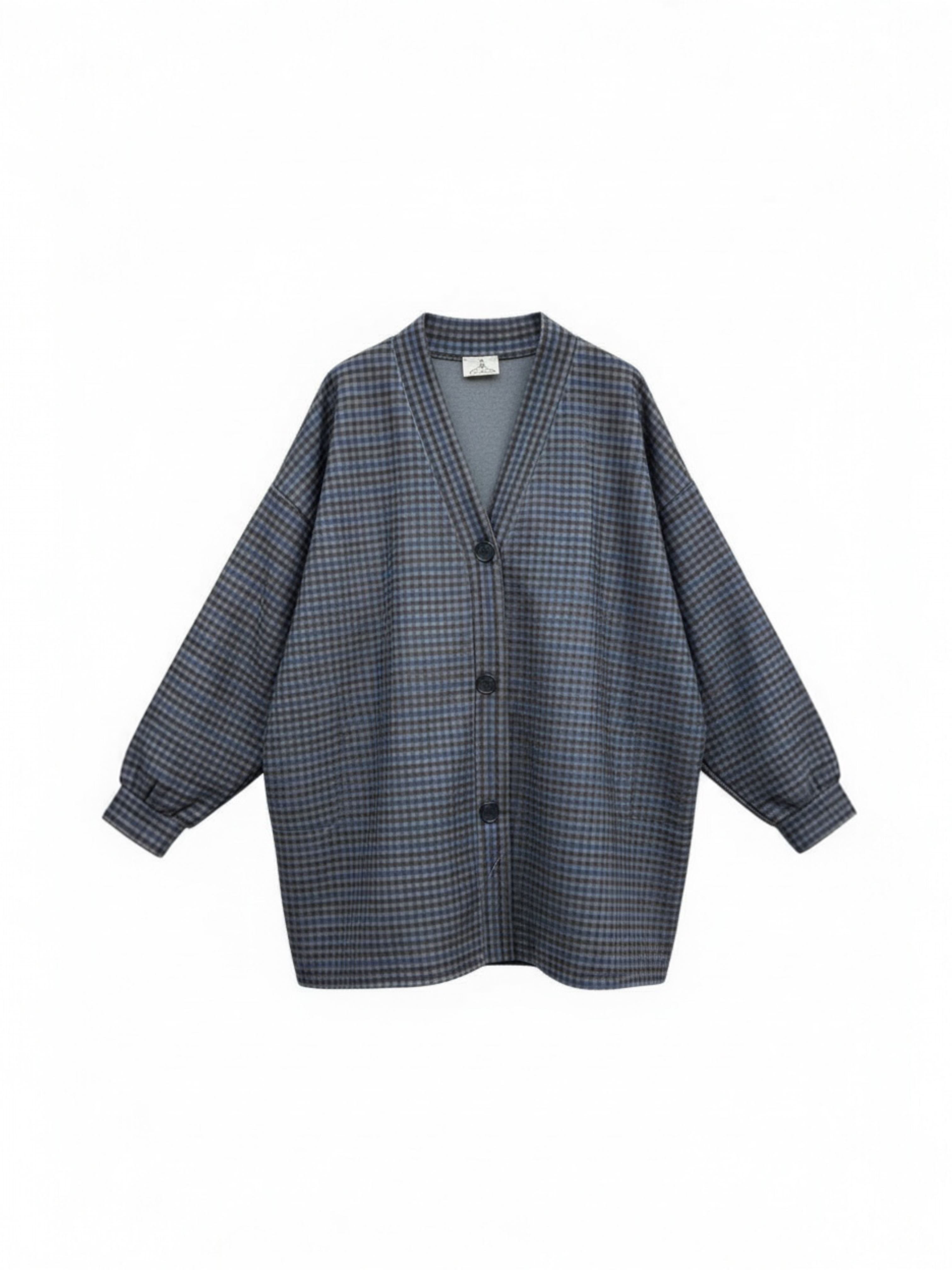 GIACCA BOTTONI CHECK