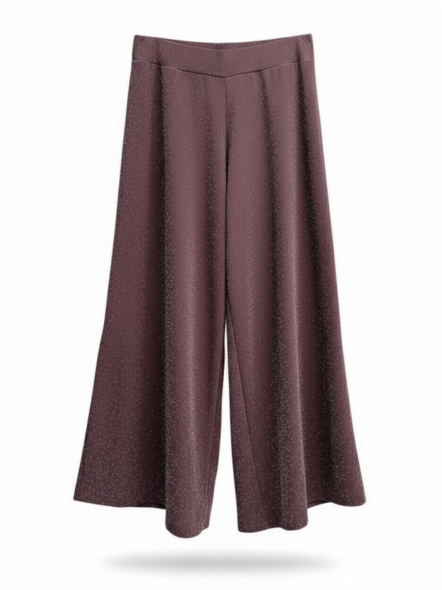 PANTALONE PALAZZO LUREX