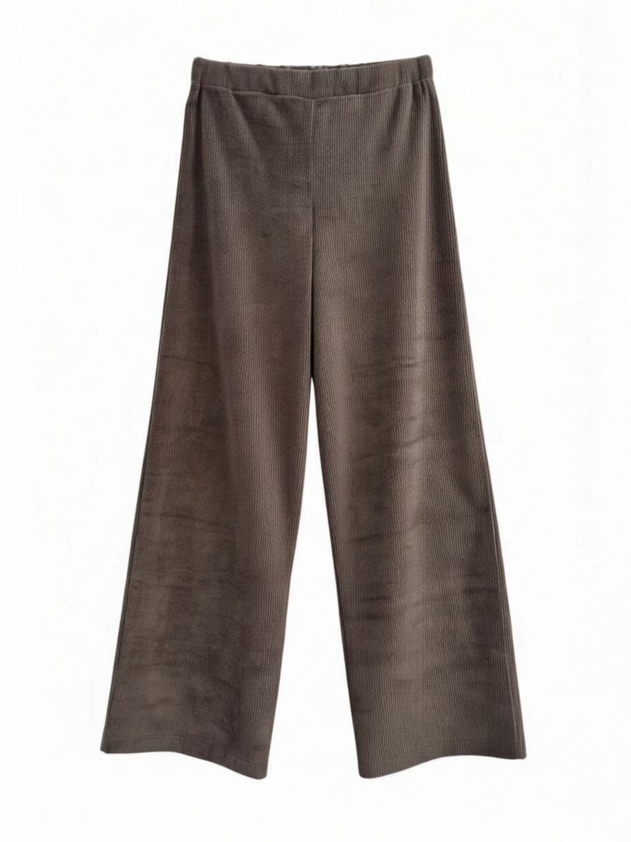 PANTALONE PALAZZO VELLUTO
