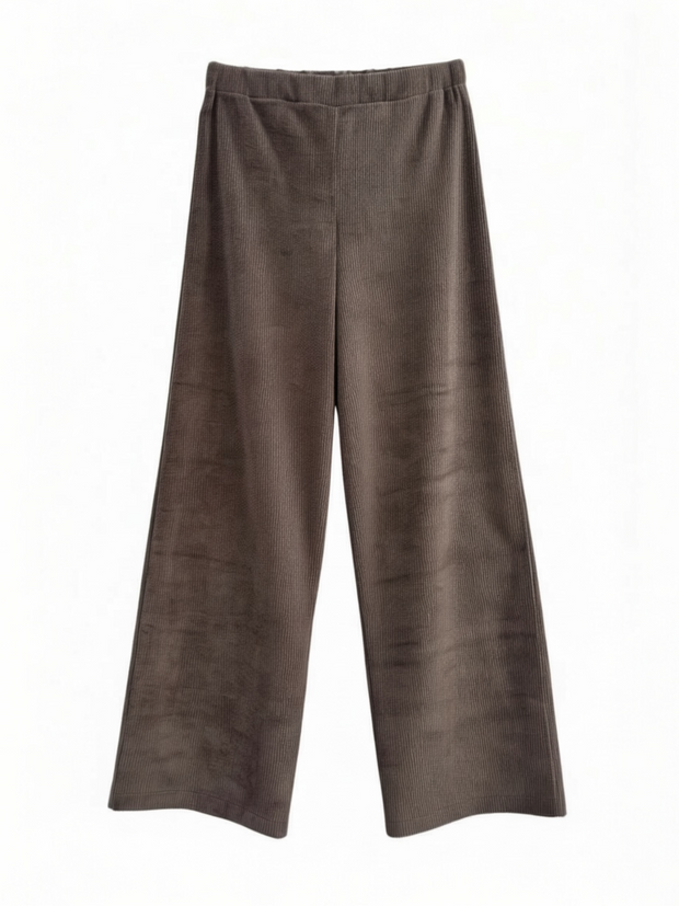 PANTALONE PALAZZO VELLUTO