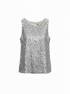 TOP TULLE PAILLETTES