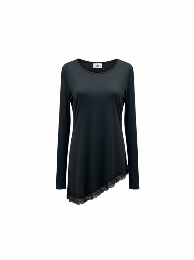 Maglia Viscosa + Pizzo