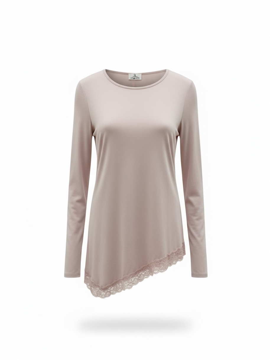Maglia Viscosa + Pizzo