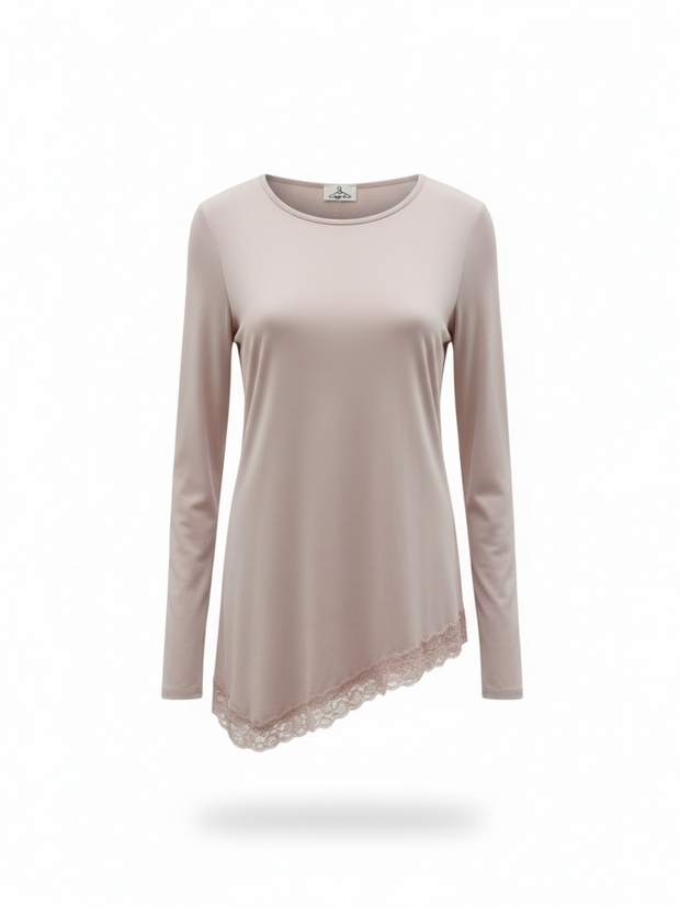 Maglia Viscosa + Pizzo