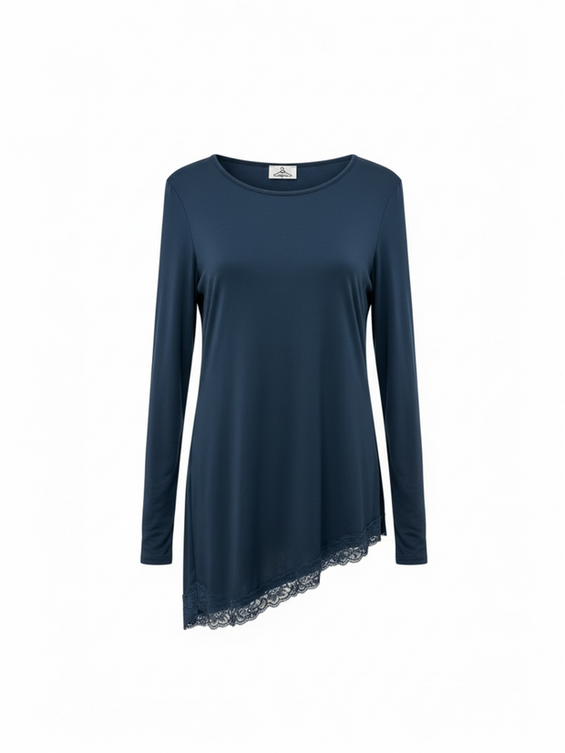 Maglia Viscosa + Pizzo