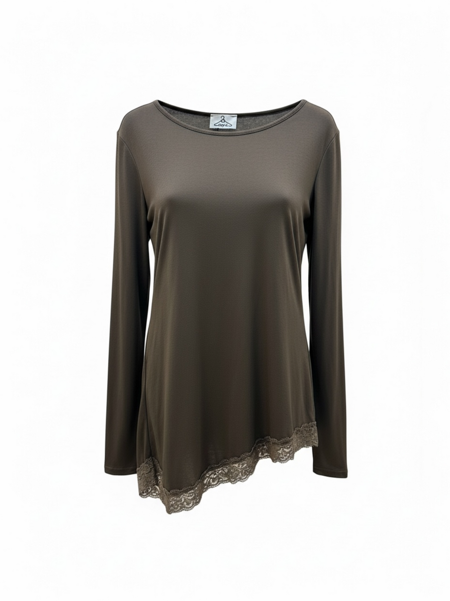 Maglia Viscosa + Pizzo