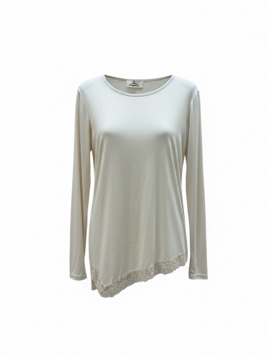 Maglia Viscosa + Pizzo