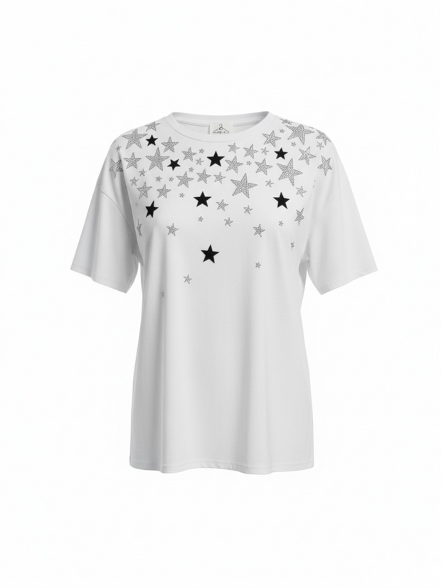 T-shirt Stelle Flock