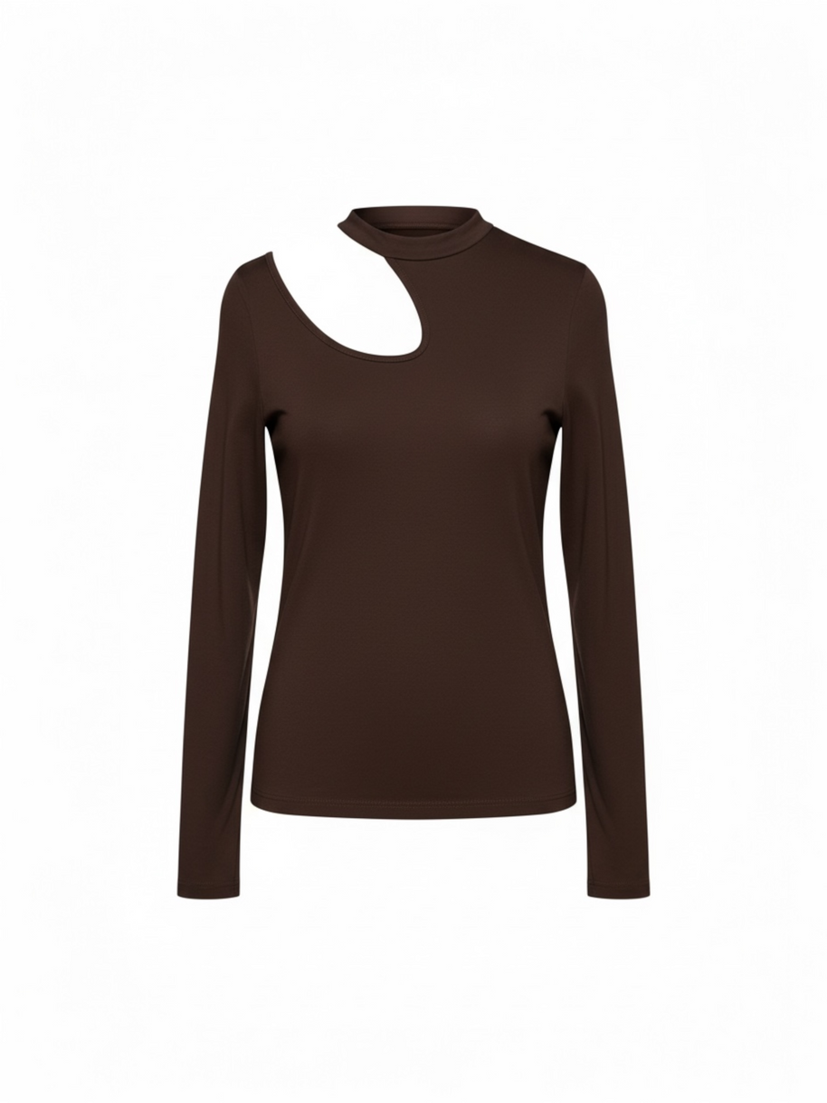 Maglia Cut Out Collo