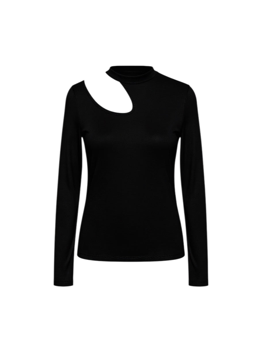 Maglia Cut Out Collo