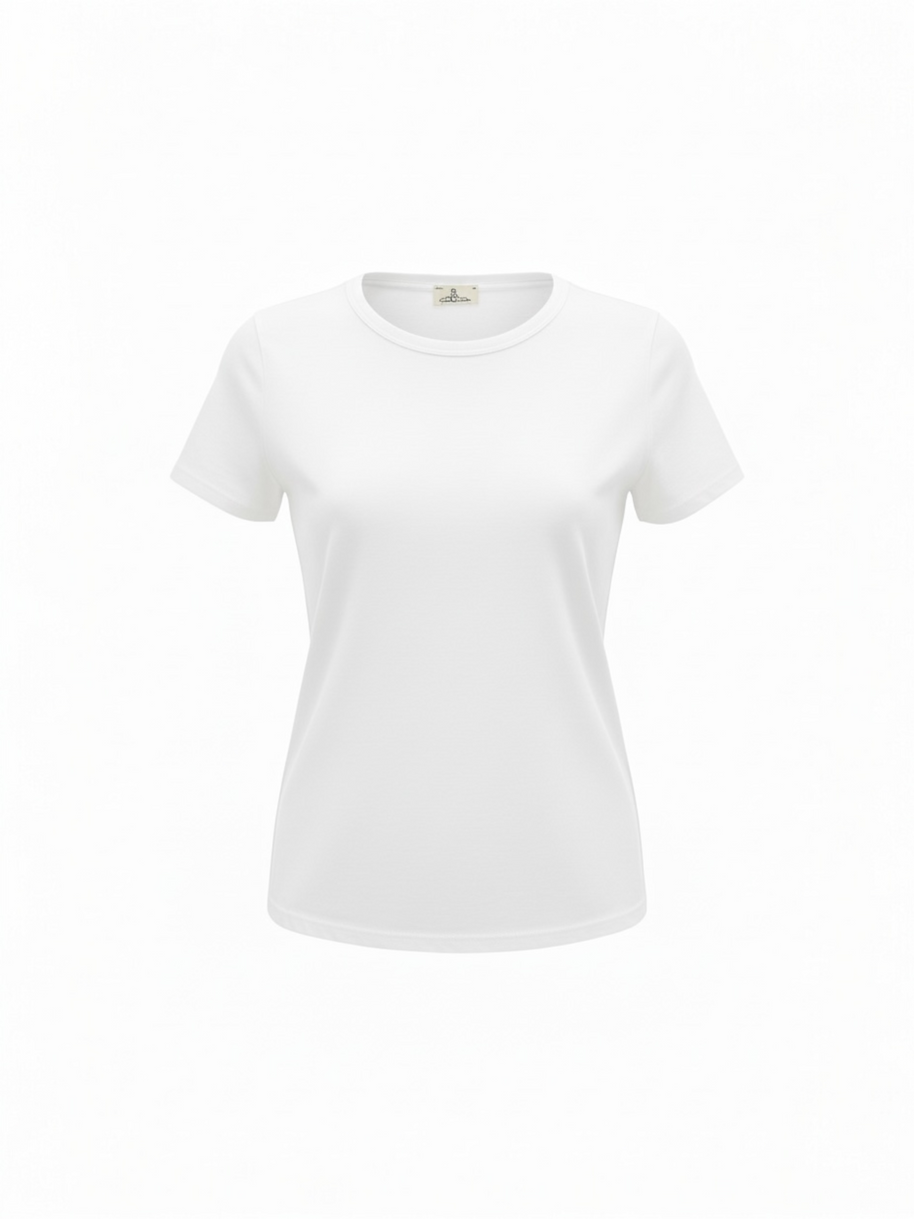 T-shirt Girocollo Cotone -0G99725